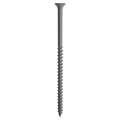 Image showing  1 lb. Primeguard Deck Screw 4 in. Gray