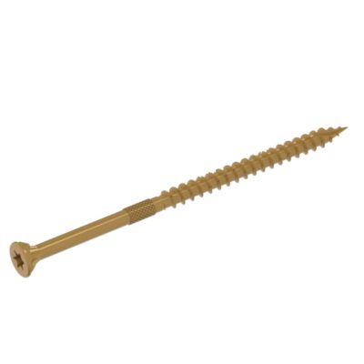 Image showing  4 in. DeckForce Exterior Screws, Tan, 1 lb.