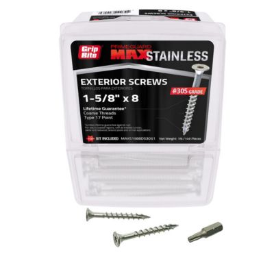 Image showing  Pgm- 1 lb. 1-5/8 in. Deck Screw Ss