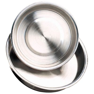 Spot Puppy Litter Dishwasher Safe Stainless Steel Pet Feeder Pan, 1 pk.