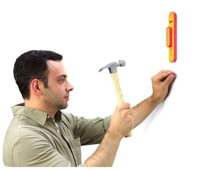 Image showing  Plus Magnetic Stud Finder, Level and Ruler