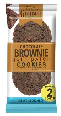 Too Good Gourmet Soft Baked Grab & Go Cookies, Chocolate
