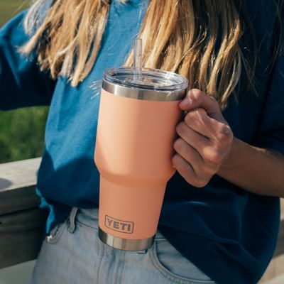 Image showing 5 th YETI 42 oz. Rambler Straw Mug