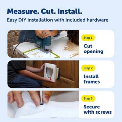 Image showing 5 th PetSafe 4-Way Locking Interior Cat Door