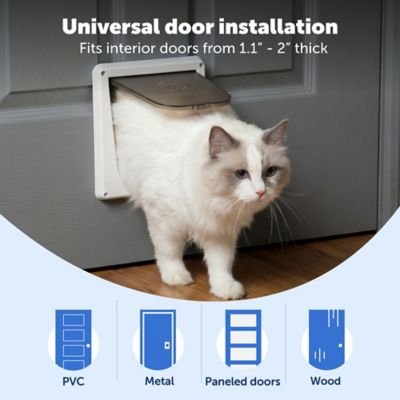 Image showing 8 th PetSafe 4-Way Locking Interior Cat Door