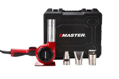 Master Appliance Varitemp Heat Gun Kit, Heavy Duty, Electric, 120 Volt, Max 1740 Watts, 100 to 1200 Degree F, 27 cfm, Corded