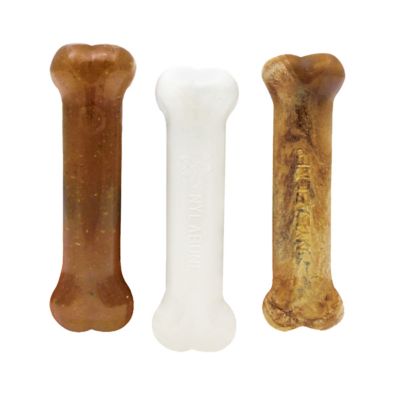 Image showing  Puppy Starter Kit with Puppy Chew Bone, Edible Bacon and Power Chew Chicken
