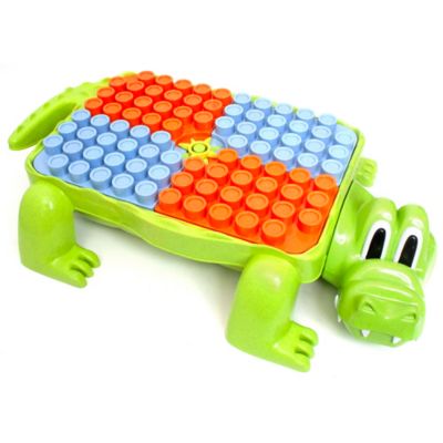 Image showing  Crocodile Block Activity Station, 29 Pieces, Ages 2+