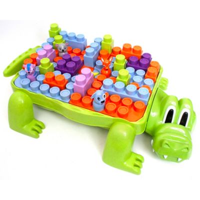 Image showing  Crocodile Block Activity Station, 29 Pieces, Ages 2+