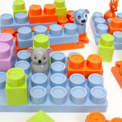 Image showing  Crocodile Block Activity Station, 29 Pieces, Ages 2+