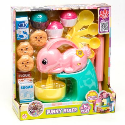 Zoo Troop Bunny Mixer, 14 pc. Animal Themed Kitchen Playset, Ages 2+