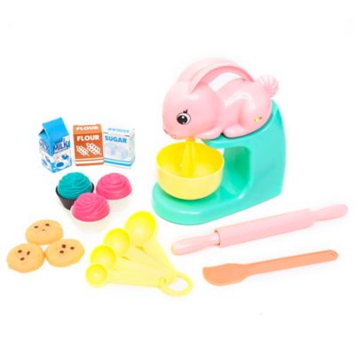 Image showing  Bunny Mixer, 14 pc. Animal Themed Kitchen Playset, Ages 2+