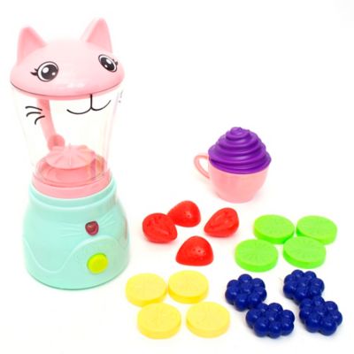 Image showing  Kitty Smoothie Maker, 19 pc. Animal Themed Kitchen Playset, Ages 2+
