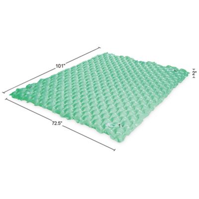 Image showing  Mega Party Mat, Fresh Mint, 8 ft. and Inflatable Pool & Water Float
