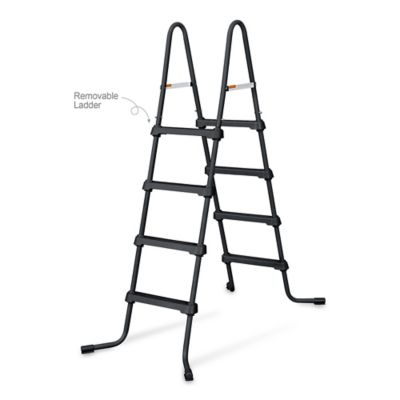 Image showing 5 th Funsicle 24 ft. x 12 ft. Oasis Designer Rectangular Lap Pool, Above Ground Pool Set