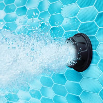 Image showing 6 th Funsicle 24 ft. x 12 ft. Oasis Designer Rectangular Lap Pool, Above Ground Pool Set