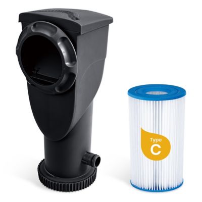 Image showing 7 th Funsicle 24 ft. x 12 ft. Oasis Designer Rectangular Lap Pool, Above Ground Pool Set