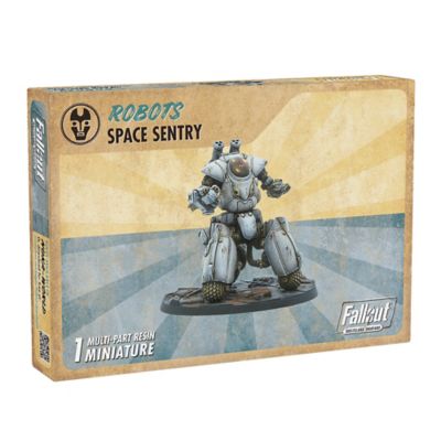 Modiphius Fallout Wasteland Warfare Robots Space Sentry Figure