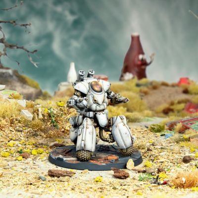 Image showing  Fallout Wasteland Warfare Robots Space Sentry Figure