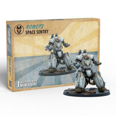 Image showing  Fallout Wasteland Warfare Robots Space Sentry Figure