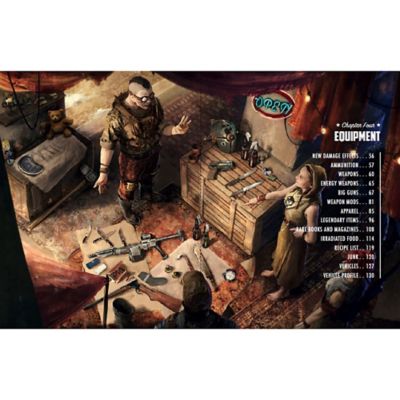 Image showing  Fallout The Roleplaying Game Wanderers Guide Book RPG Book
