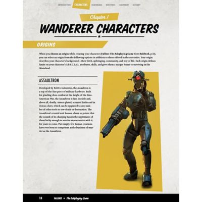 Image showing  Fallout The Roleplaying Game Wanderers Guide Book RPG Book