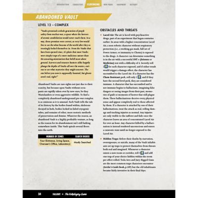 Image showing  Fallout The Roleplaying Game Wanderers Guide Book RPG Book