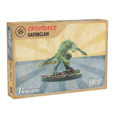 Modiphius Fallout Wasteland Warfare Creatures Gatorclaw Figure