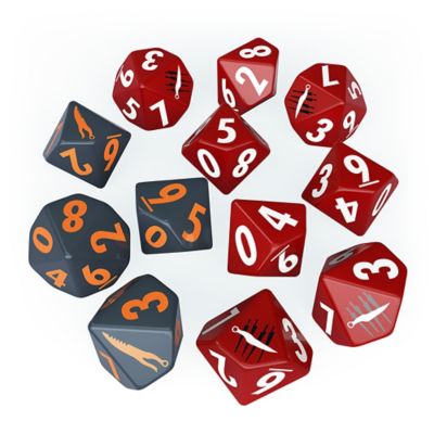 Modiphius Fallout Factions Dice Sets The Disciples 12 Dice