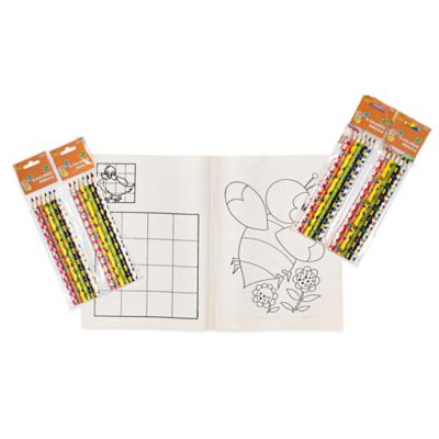Image showing  Easter Spring Coloring Books 8 pc. Bundle