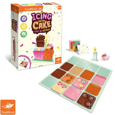 Image showing  Icing On The Cake Family Food Themed Strategy Game, Ages 8+, 24 Players