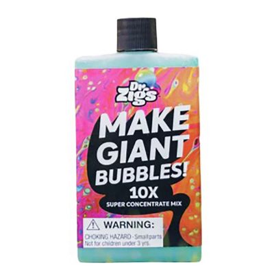 Dr Zigs REFILL Concentrate Bubble Mix, Makes 1 Litre, Kids Ages 3+