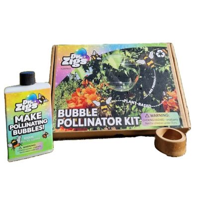 Dr Zigs Bubble Pollinator Kit Pollinate Flowers with Bubbles, Kid Age3+