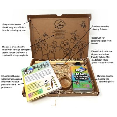 Image showing  Bubble Pollinator Kit Pollinate Flowers with Bubbles, Kid Age3+