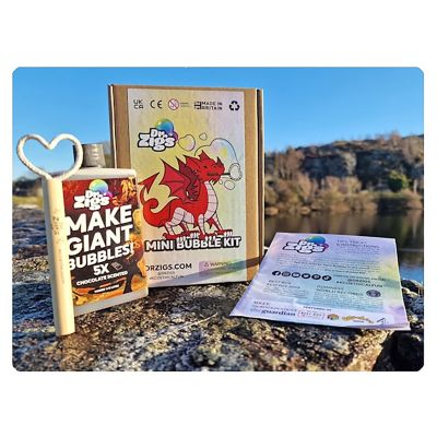 Image showing  Mini Bubble Kit Make Bubbles On The Go, All-In-1 Kit, Kids Age 3+