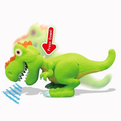 Image showing  Bend & Bite Dino T-Rex Green, Kids Ages 2+