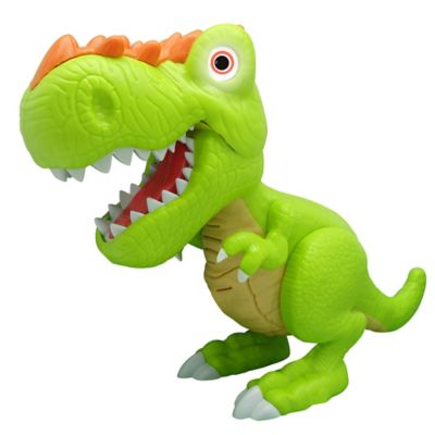 Image showing  Bend & Bite Dino T-Rex Green, Kids Ages 2+
