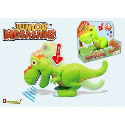 Image showing  Bend & Bite Dino T-Rex Green, Kids Ages 2+