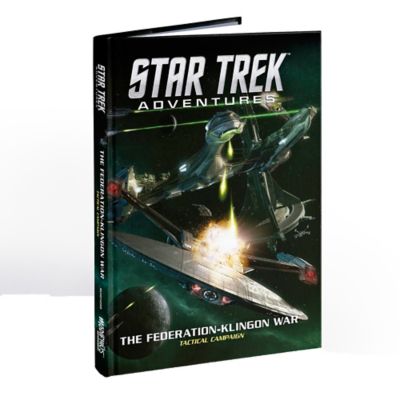 Modiphius Star Trek Adventures The Federation-Klingon War Tactical Campaign RPG Book