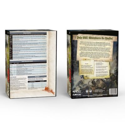 Image showing  Achtung! Cthulhu Starter Set RPG Boxed Set with 2 Books