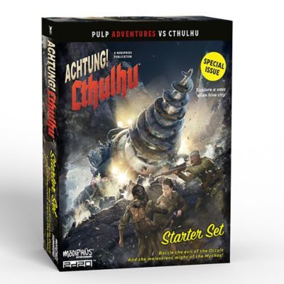 Image showing  Achtung! Cthulhu Starter Set RPG Boxed Set with 2 Books