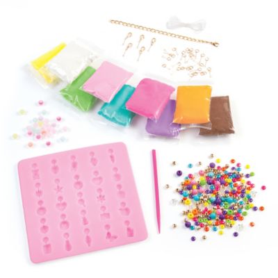 Image showing  Clay Charm DIY Jewelry Kit, Kids Ages 8+