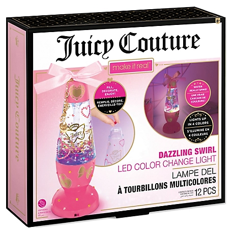 Make It Real Juicy Couture Dazzling Swirl LED Color Change Light, Kids Age 8+