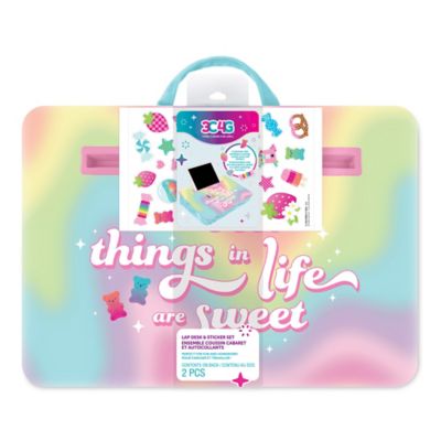 3C4G Three Cheers For Girls' Life Is Sweet Lap Desk & Sticker Set, Ages 6+