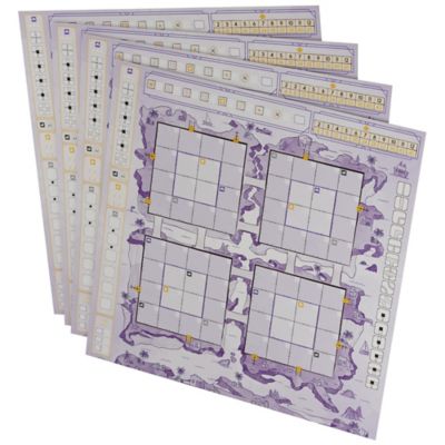 Image showing  Railroad Ink Expansions Archipelago Boards Board Game, Ages 8+, 1-4 Players