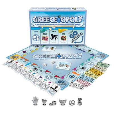 Image showing  Greece-Opoly Country Themed Family Board Game, Ages 8+, 2-6 Players