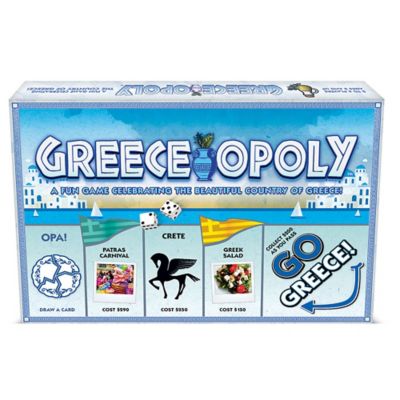 Image showing  Greece-Opoly Country Themed Family Board Game, Ages 8+, 2-6 Players