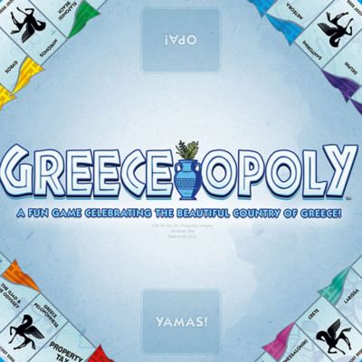 Image showing  Greece-Opoly Country Themed Family Board Game, Ages 8+, 2-6 Players