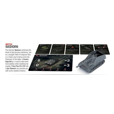 Image showing  German Nashorn Expansion WOT Miniatures Game
