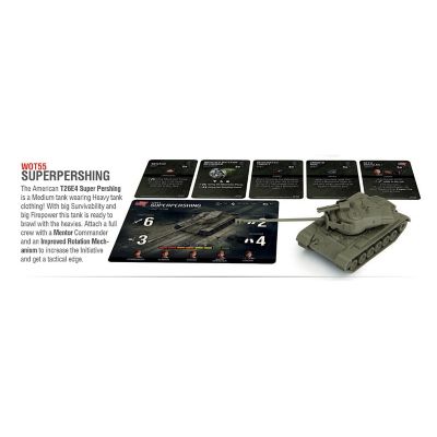 Image showing  American T26E4 Super Pershing Expansion WOT Miniatures Game